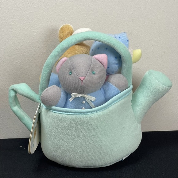 EDEN Peter Rabbit & Friends Watering Can Plush My 1st Toys Beatrix Potter w/Tag - Picture 4 of 9